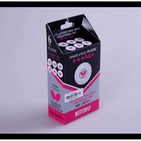 正品蝴蝶三星乒乓球