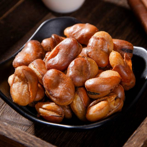 500g/包比比妙兰花豆零食