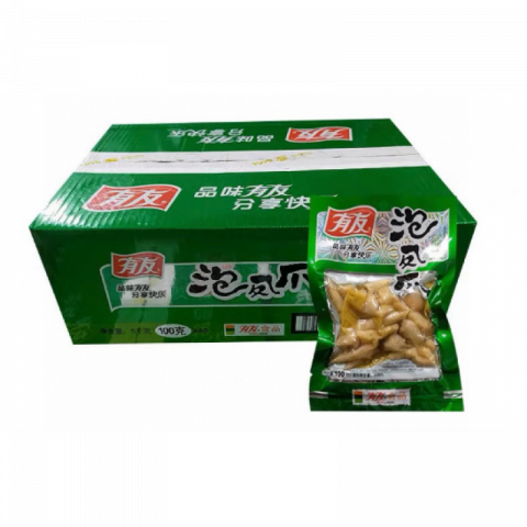有友·泡凤爪  经典好吃 超级推荐 10包*100g
