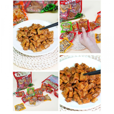 【红运满地】缤纷什锦•经典豆干2袋*400g