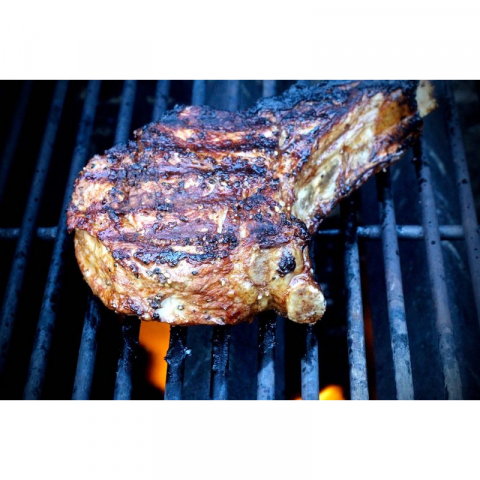 金筷子 4片装小牛战斧10oz