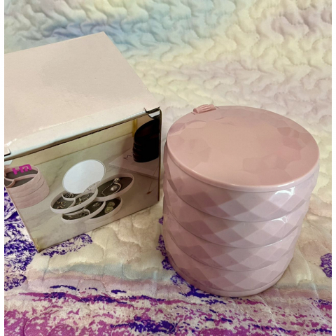 北欧极简 360旋转多层珠宝手饰盒