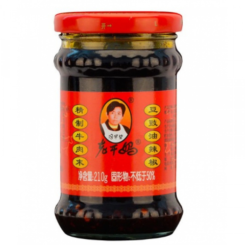 金筷子 老干妈：牛肉末/干煸肉丝油辣椒 4瓶