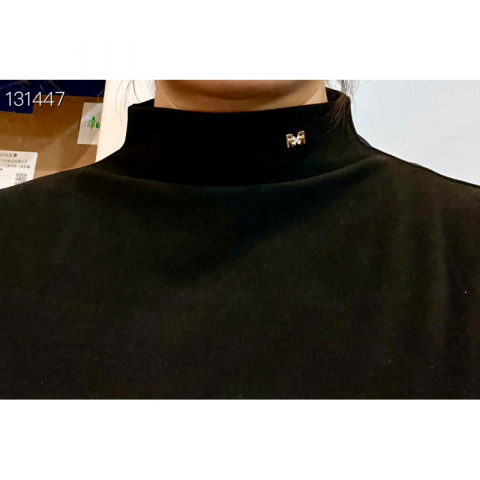 椰油磨毛小立领打底衫M金属标 2个尺码