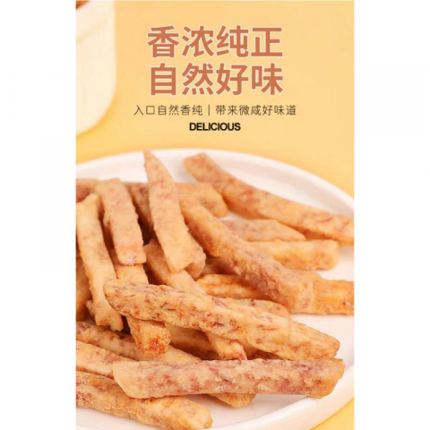 250g/包比比妙蟹黄芋头条