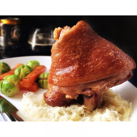 德国烟熏咸猪肘 2只