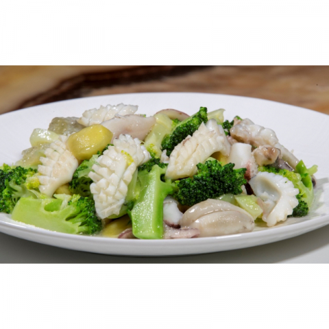 金筷子 超新鲜：急冻中号墨鱼 2磅