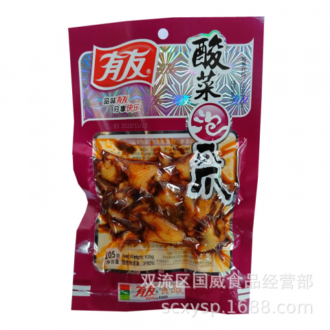 105g/袋有友泡凤爪