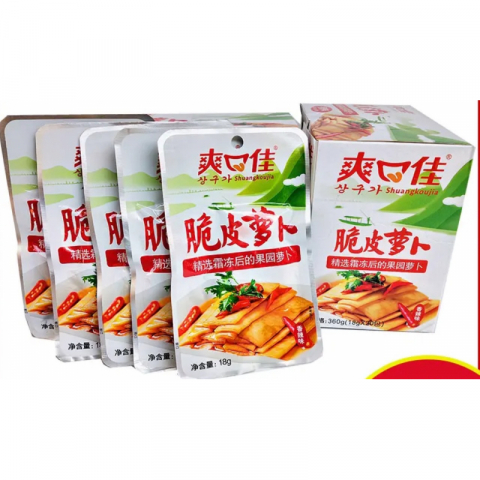 金筷子 断货王：箱装脆皮萝卜 2箱