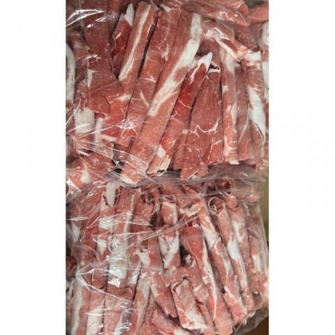 雪花肥牛卷臻品羊肉卷 4磅