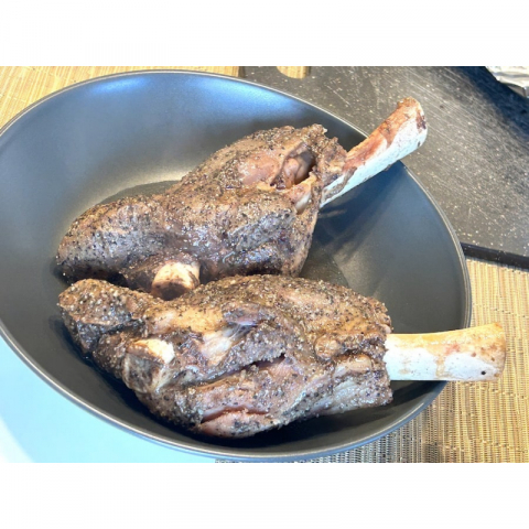 Sous Vide全熟烤羊腿 2lbs