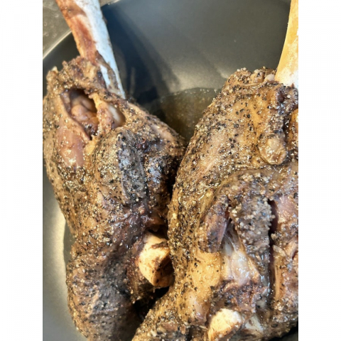 Sous Vide全熟烤羊腿 2lbs