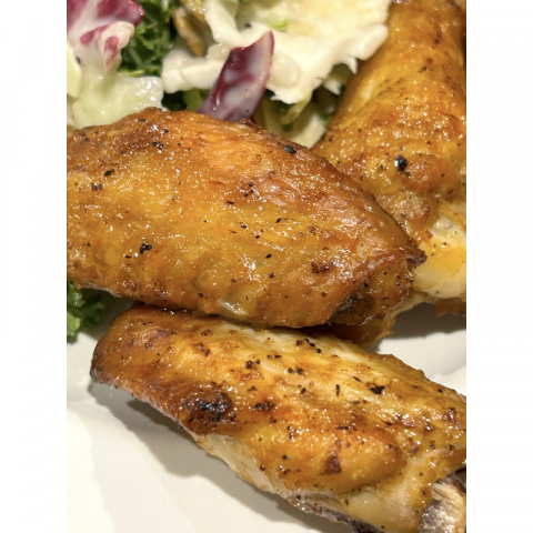 全熟烟熏烤鸡翅