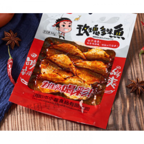 湖南特产：香辣玫瑰鱼 5包