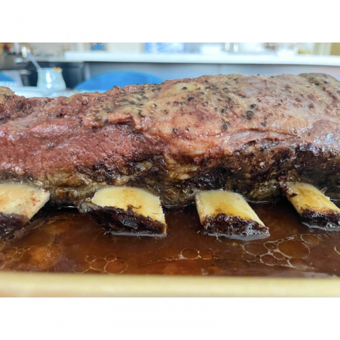 法式全熟安格斯牛肋排
