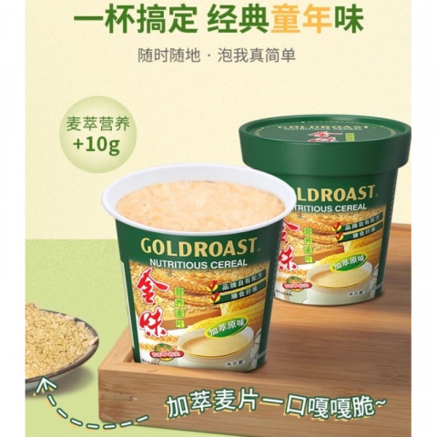 桶装金味麦片 6桶