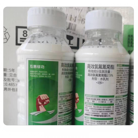 500g/瓶高效氯氟氰菊酯杀虫剂