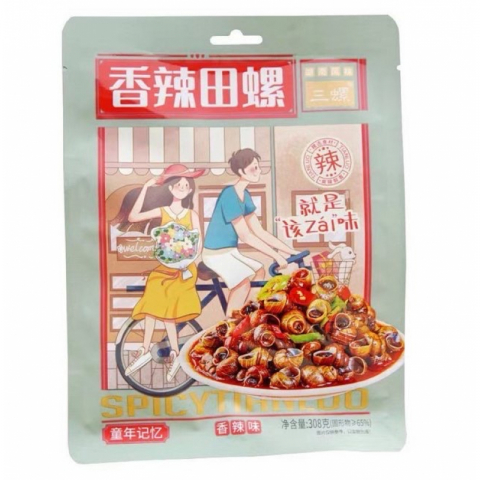 香辣/麻辣田螺到仓 2包