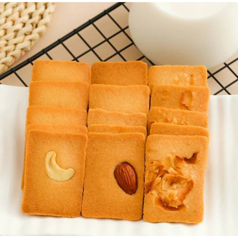 卡仕伽零食系列坚果脆饼150g包（力推）