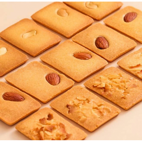 卡仕伽零食系列坚果脆饼150g包（力推）