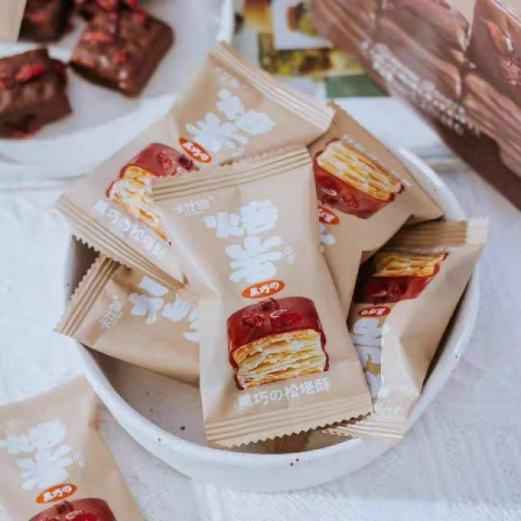 卡仕伽零食系列松塔酥128g/包