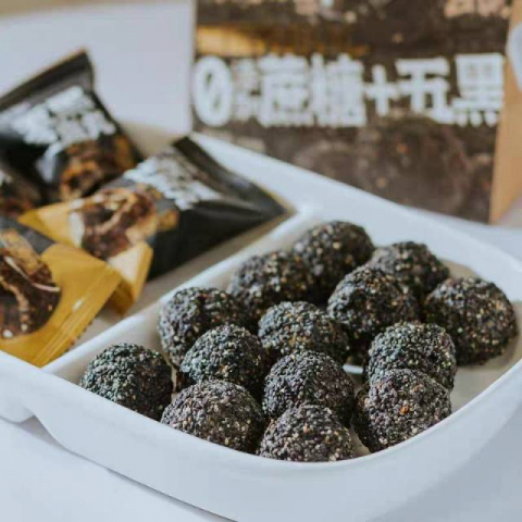 卡仕伽零食系列五黑芝麻丸108g/包