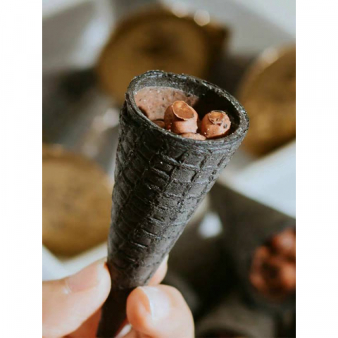 卡仕伽零食系列可可脆筒238g/包