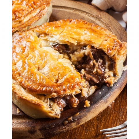 牛排蘑菇派