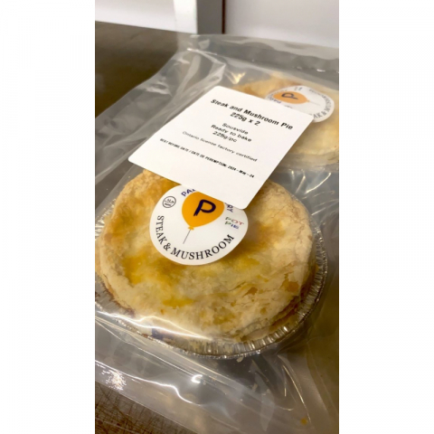 牛排蘑菇派